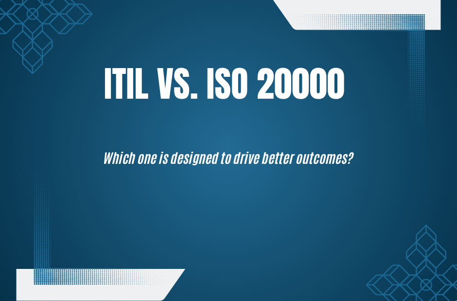ITIL vs. ISO 20000